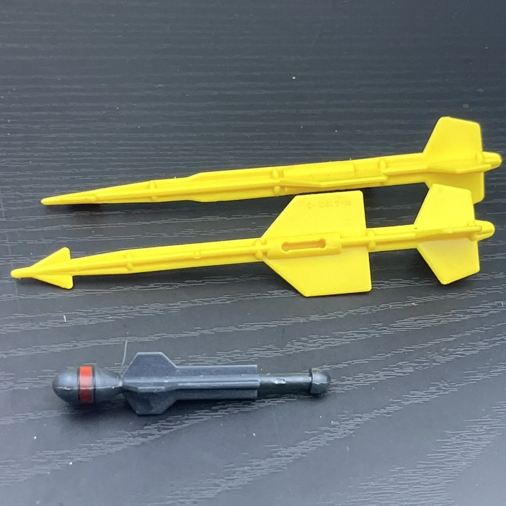Vintage GI Joe Missile Dart Arrow Lot‎ Yellow Red Blue 80s 90s Replacement Parts